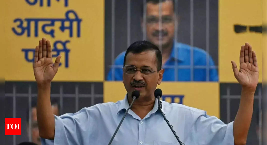 AAP to move SC against stay on Arvind Kejriwal bail in excise case | India News - Times of India