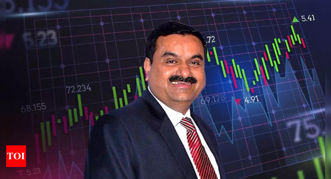 Adani Group mcap recovers to pre-Hindenburg level – Times of India