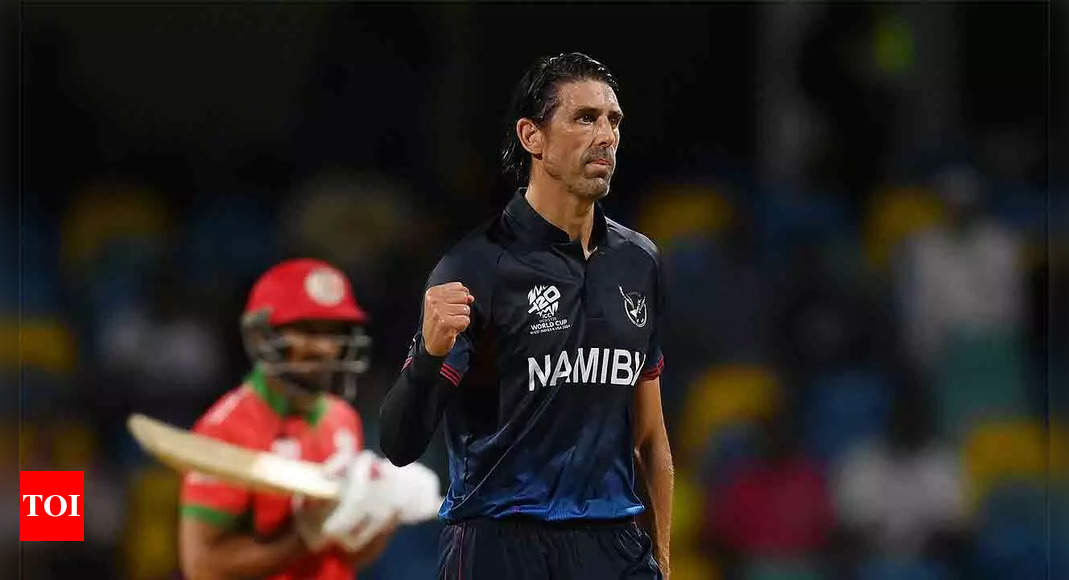 ‘Aged a couple of years…’: David Wiese after Namibia’s Super Over win against Oman in T20 World Cup | Cricket News – Times of India