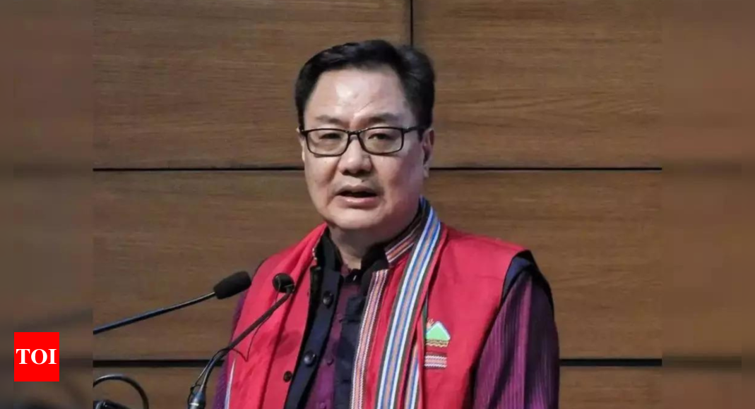 Ahead of Lok Sabha Speaker election, Kiren Rijiju appeals for consensus | India News – Times of India