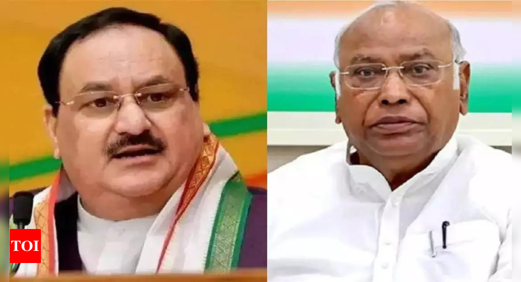 'Biggest patroniser': BJP chief JP Nadda writes to Mallikarjun Kharge over Tamil Nadu hooch tragedy | India News - Times of India