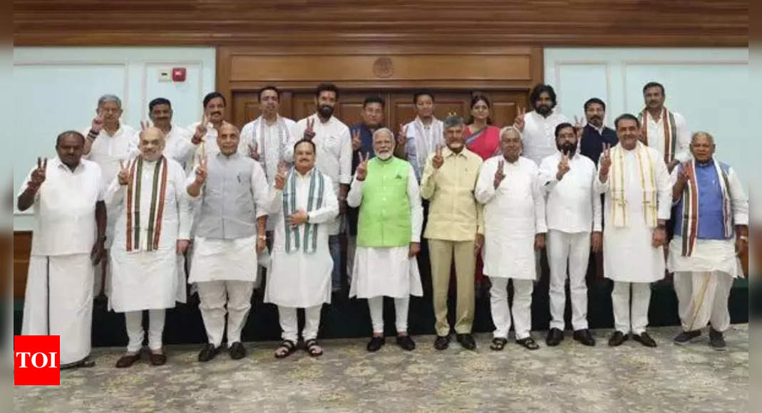 Challenges ahead for BJP-led NDA government with secular allies | India News – Times of India