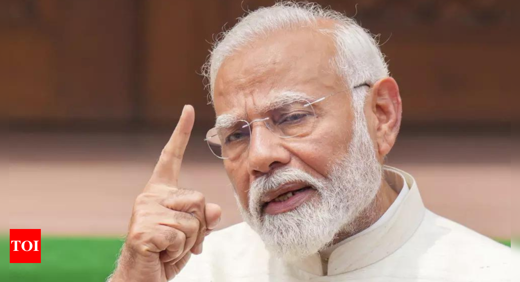 Congress has no right to profess love for our Constitution: PM Modi on 49th Emergency anniversary | India News - Times of India