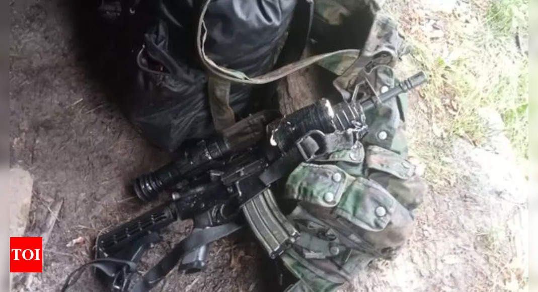 Doda Encounter: Three terrorists killed, arms & ammunition recovered, op continues | India News - Times of India