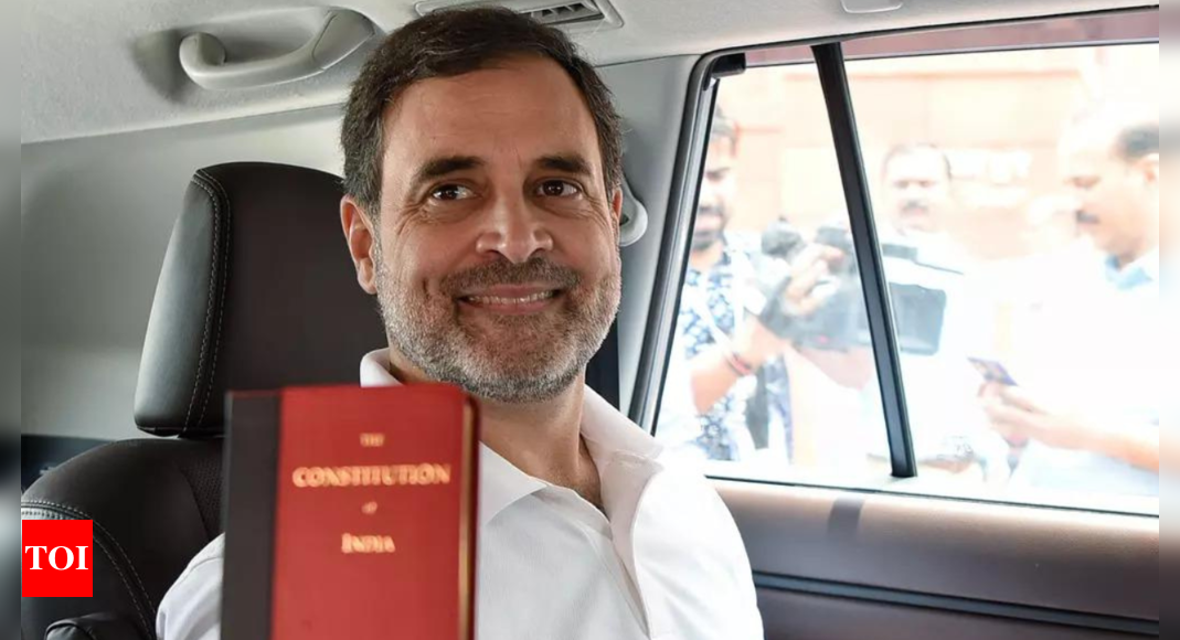 From paper leaks to water crisis, Rahul Gandhi targets PM Modi over 10 issues in 'first 15 days of NDA' | India News - Times of India