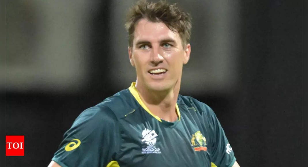 'I had no idea': Pat Cummins on his hat-trick against Bangladesh in T20 World Cup Super 8 clash | Cricket News - Times of India