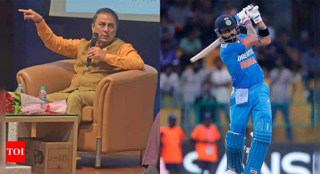 ‘It’s very good to talk on TV about…’: Gavaskar bats for Kohli to open alongside Rohit | Cricket News – Times of India