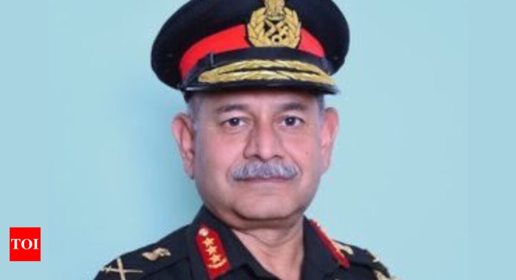 Lieutenant General Upendra Dwivedi will be the next Army chief; govt junks supersession rumours | India News – Times of India