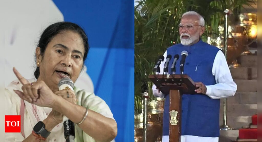 Mamata switched off all her lights during PM Modi’s oath ceremony: TMC’s Sagarika Ghose | India News – Times of India