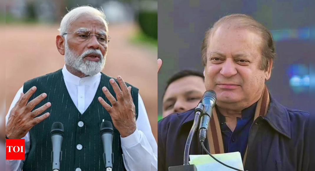 Nawaz reaches out for peace, PM Modi says security remains India’s priority | India News - Times of India