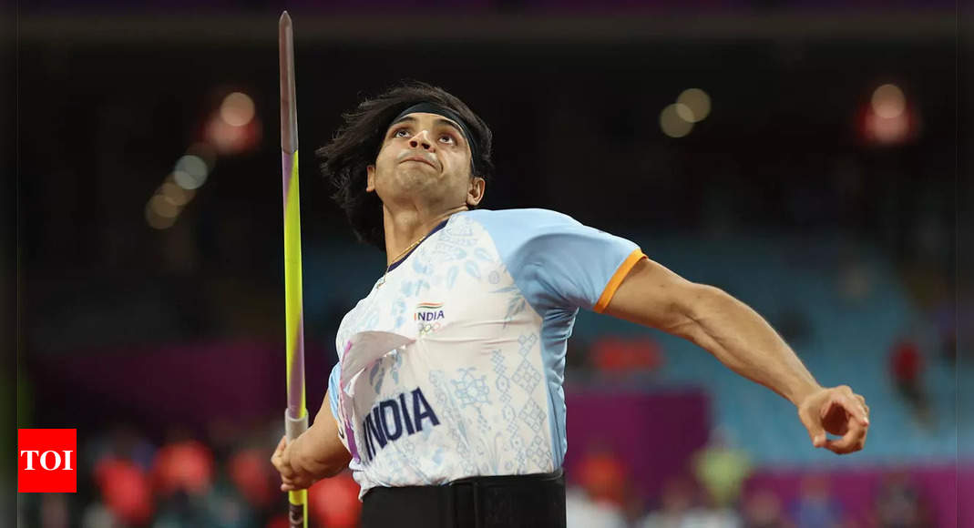 Neeraj Chopra claims gold at Paavo Nurmi Games | More sports News – Times of India