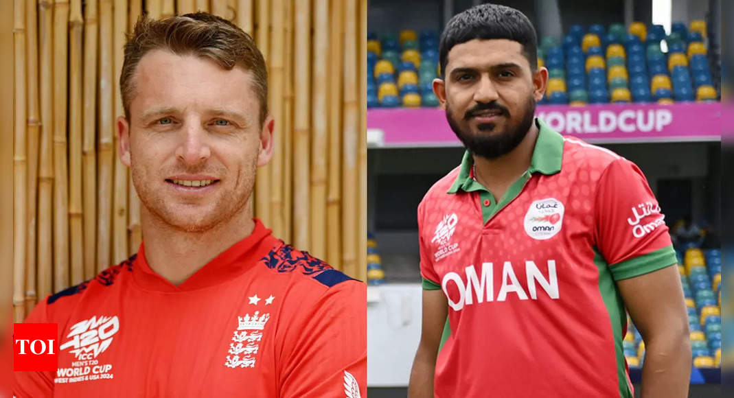 Oman 0/0 in 0.0 Overs | ENG vs OMA Live Score, T20 World Cup 2024: England elect to bowl against Oman in Antigua  - The Times of India