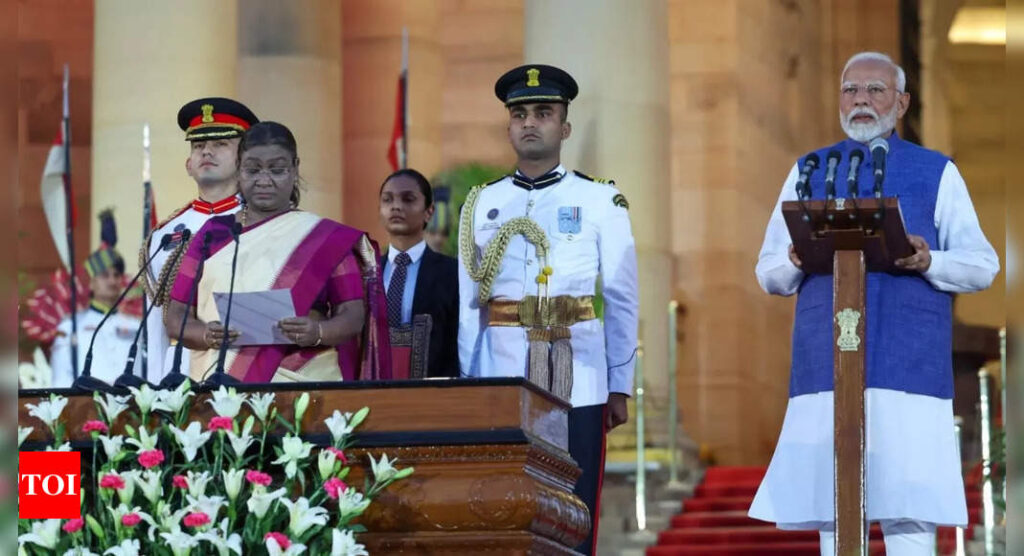 PM Modi takes oath for 3rd time: Politics behind the Cabinet picks | India News – Times of India