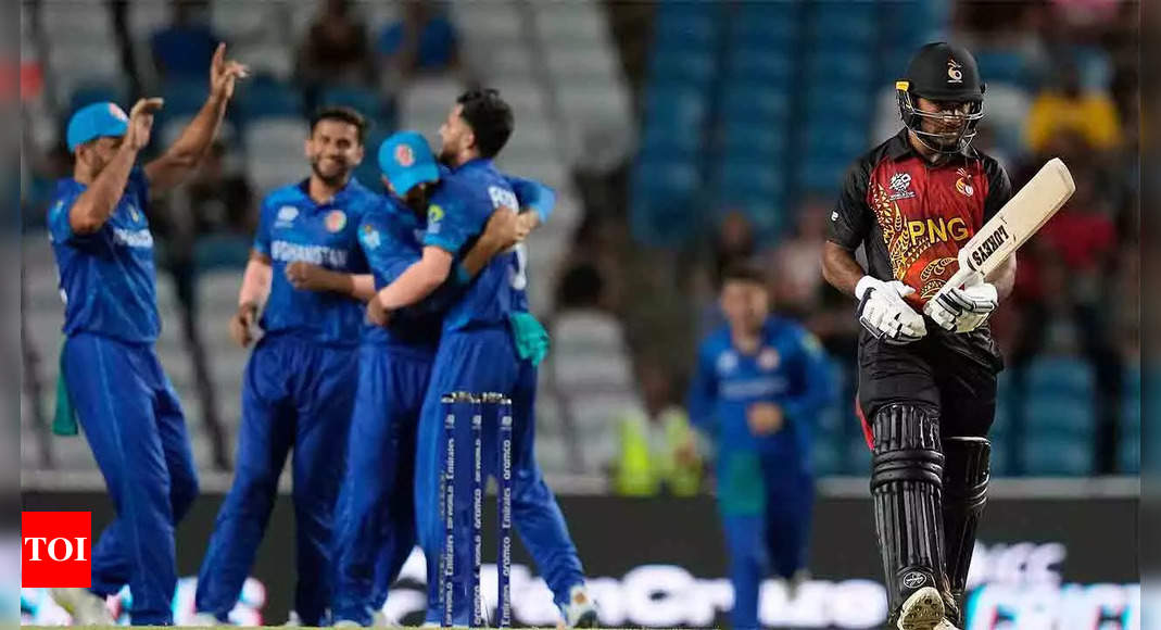 Papua New Guinea 30/5 in 5.4 Overs | AFG vs PNG Live Score, T20 World Cup 2024: Papua New Guinea off to a disastrous start against Afghanistan  – The Times of India