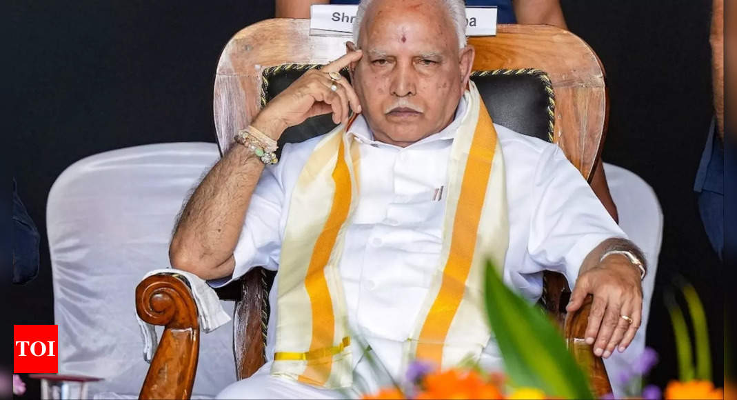 Pocso case: BS Yediyurappa back in Bengaluru, says will face CID tomorrow | India News - Times of India