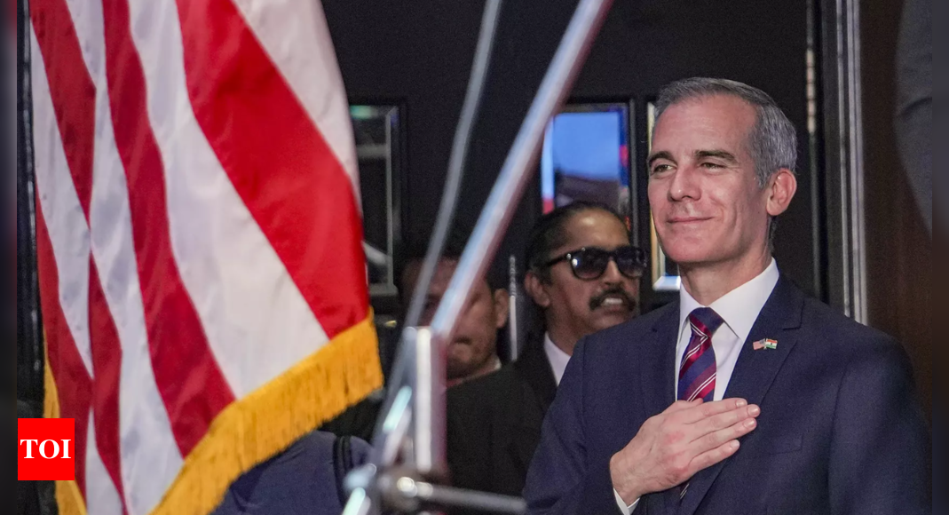 Relationship between India, US 'multiplicative': US envoy Eric Garcetti - Times of India