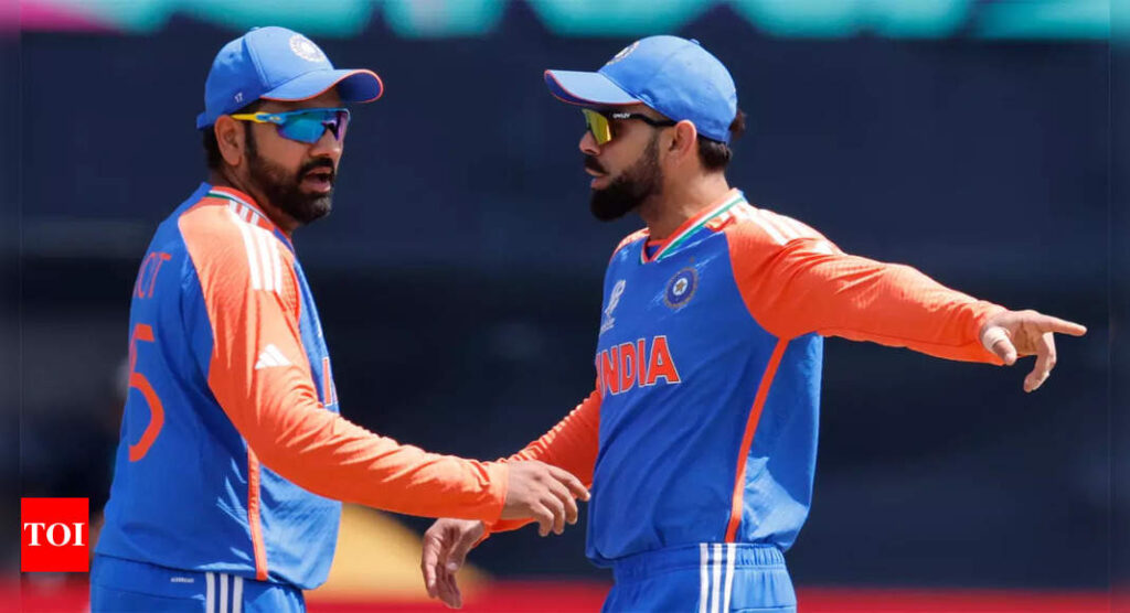 Rohit inspects pitch, Kohli and Jadeja’s high-intensity batting in India’s opening practice in Caribbean | – Times of India