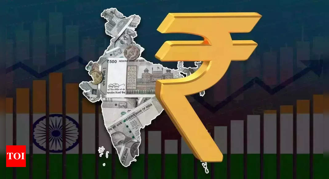 Rupee gains 16p to 83.37 against dollar | India News – Times of India