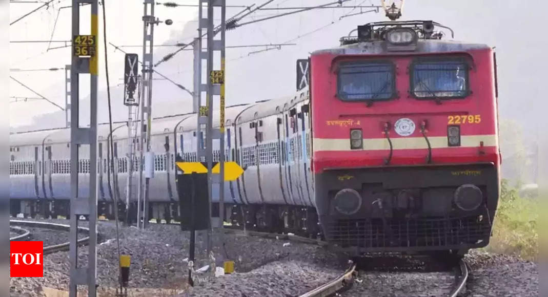 Status of 2 trains changed from superfast to express category | India News – Times of India