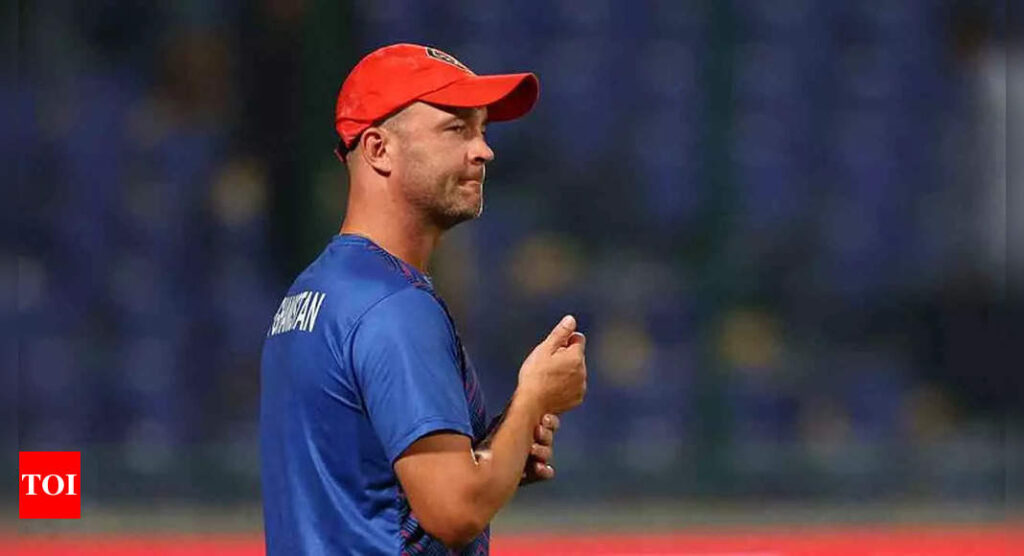 T20 World Cup: Jonathan Trott slams semifinal pitch | Cricket News – Times of India