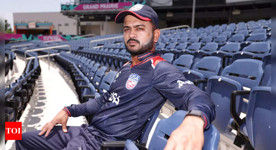 T20 World Cup: Monank Patel ruled out of India clash due to shoulder injury; Aaron Jones replaces him as USA skipper | Cricket News - Times of India