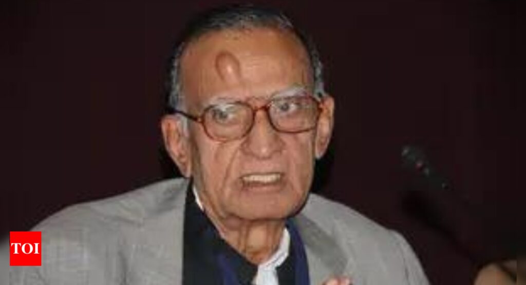 Veteran diplomat, ex-foreign secy Muchkund Dubey dies | India News – Times of India