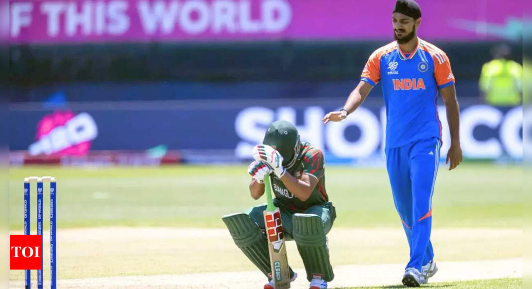 'We need to play brave cricket': Bangladesh captain Najmul Hossain Shanto slams poor batting in 60-run defeat to India | Cricket News - Times of India