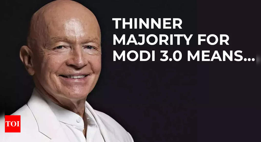 When will Sensex hit 1 lakh? What Mark Mobius has to say after Modi-led NDA’s less than predicted Lok Sabha win - Times of India