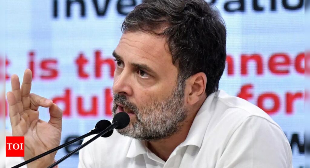 Will Rahul pick Rae Bareli over Wayanad? | India News – Times of India