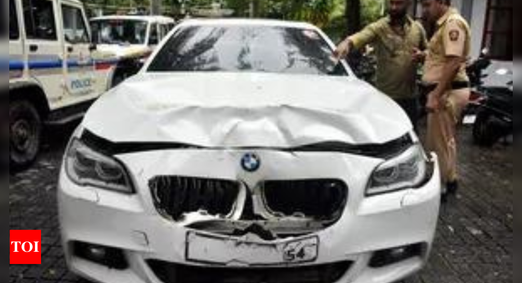 Down with four pegs just four hours ago, Mihir was in a BMW that rammed into the bike; excise officials | India News – Times of India