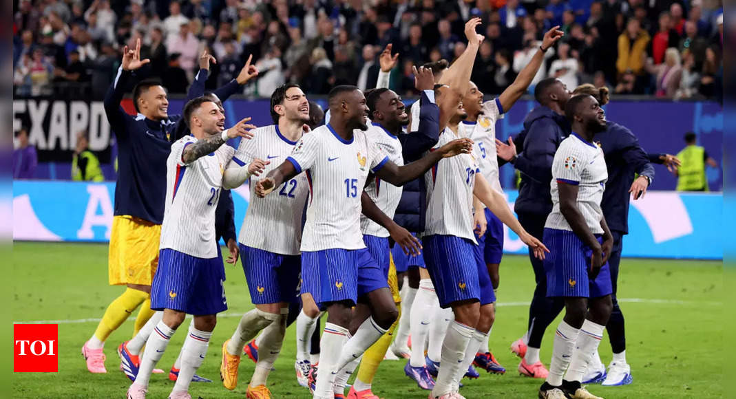 Euro 2024: France beat Portugal on penalties to set up semi-final against Spain | Football News – Times of India