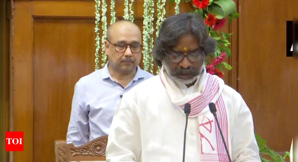 From youngest to three-time Jharkhand CM: Meet tribal leader Hemant Soren | India News – Times of India