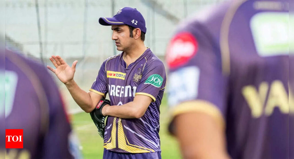 Gautam Gambhir appointed Team India head coach | Cricket News – Times of India