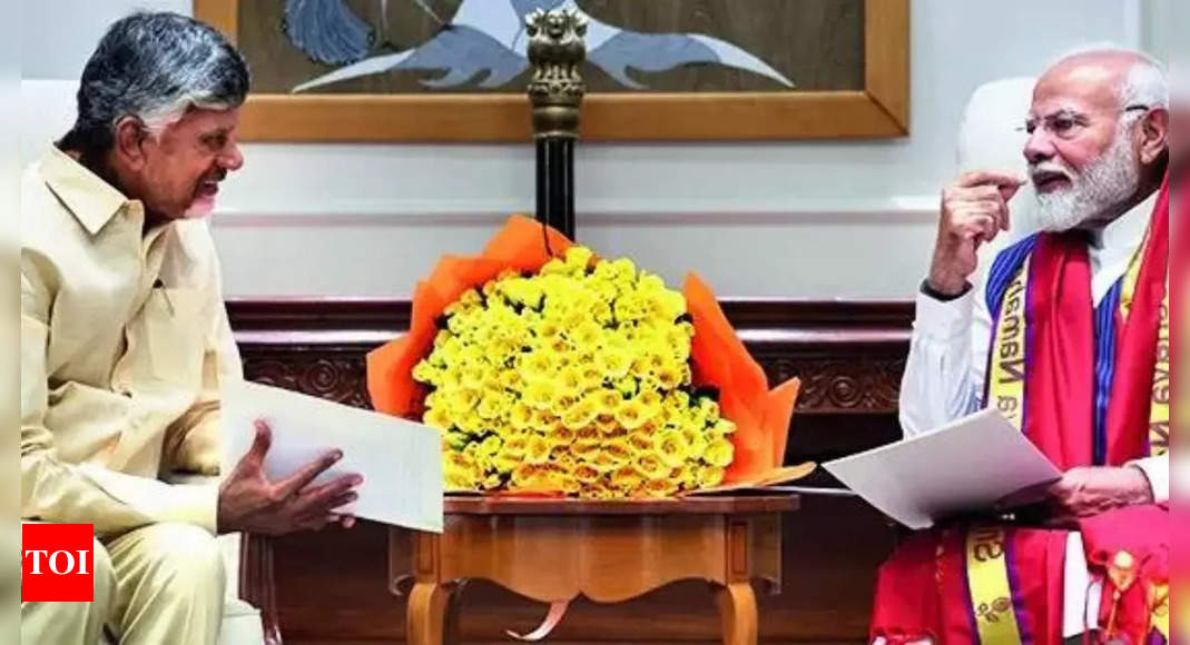 It's payback time, TDP chief Naidu tells Centre with his wish list | India News - Times of India