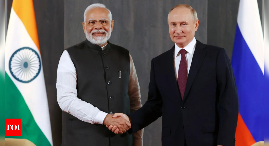 Look forward to reviewing ties with my friend Putin: PM Modi ahead of Russia visit | India News – Times of India