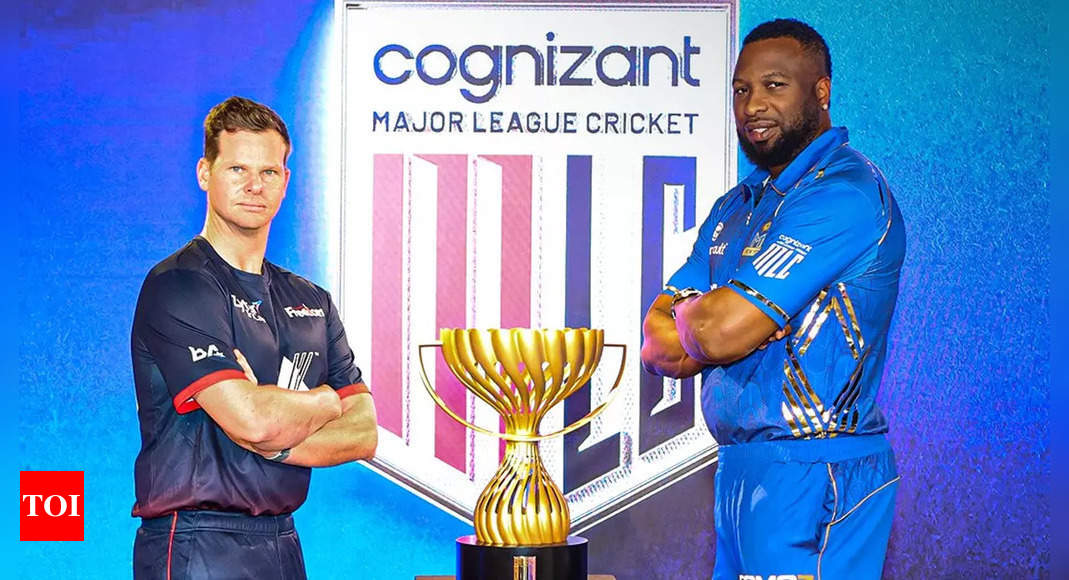 MI New York 154/9 in 20.0 Overs | MI New York vs Washington Freedom T20 Live Score  – The Times of India