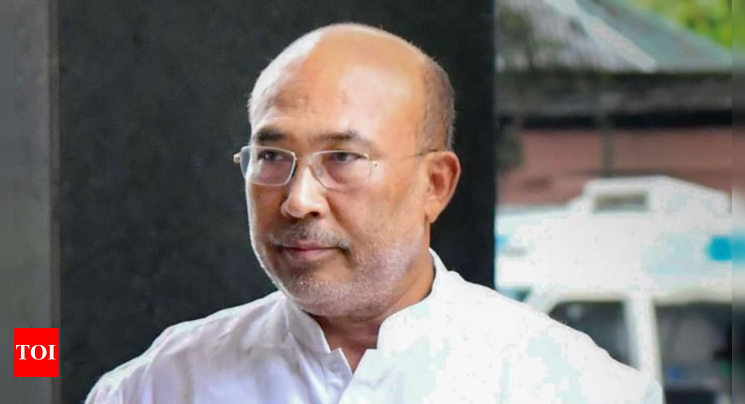 Manipur hands out 300 crore to 4 lakh under welfare schemes | India News – Times of India