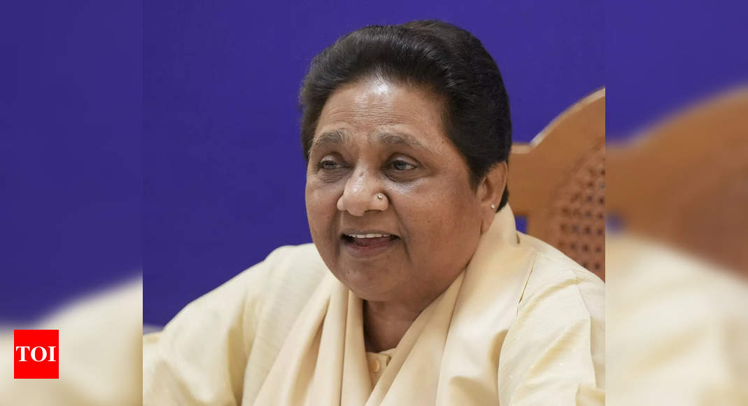 Mayawati says BSP alliance with INLD in Haryana to save people from BJP, Congress and alliances headed by them | India News – Times of India