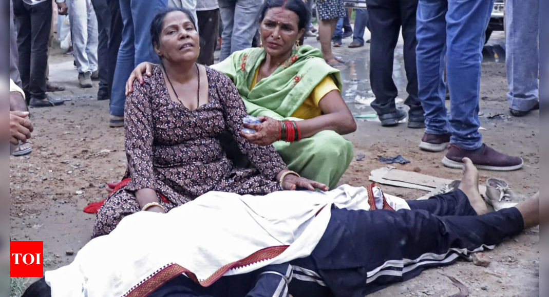 ‘People started falling one by one … ‘: Hathras stampede eyewitness recalls horror; several look for missing kin | India News – Times of India