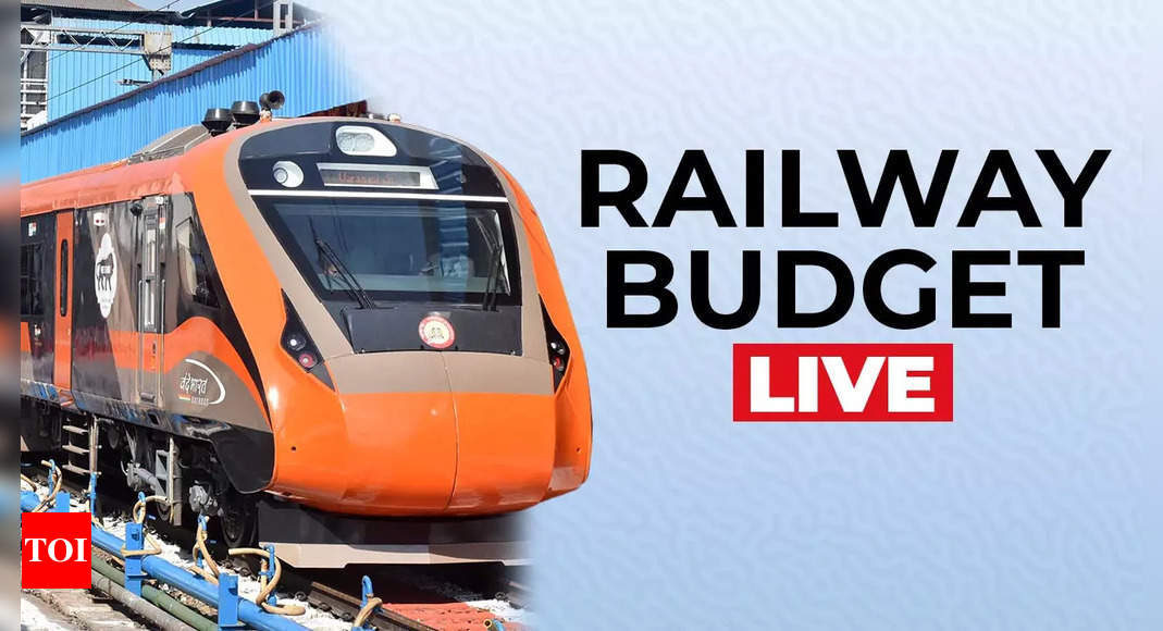 Railway Budget 2024 Live Updates: New Vande Bharat sleeper, Amrit Bharat trains likely; focus on safety with Kavach rollout – Times of India