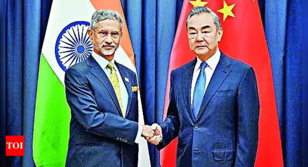 Redouble disengagement efforts, LAC peace essential: Jaishankar to Wang - Times of India