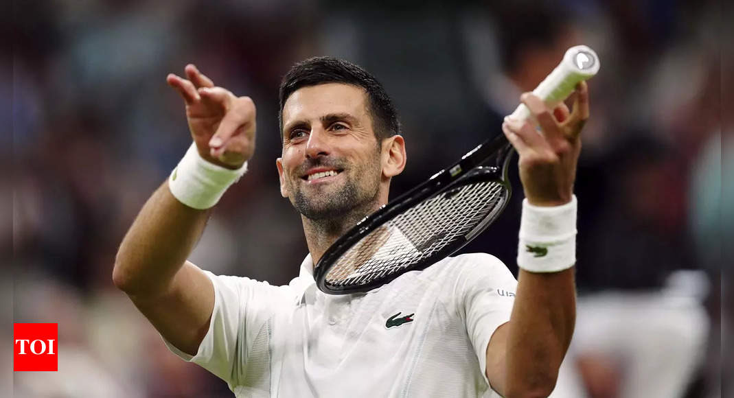 Ruthless Novak Djokovic destroys Holger Rune to reach Wimbledon quarter-final | Tennis News - Times of India