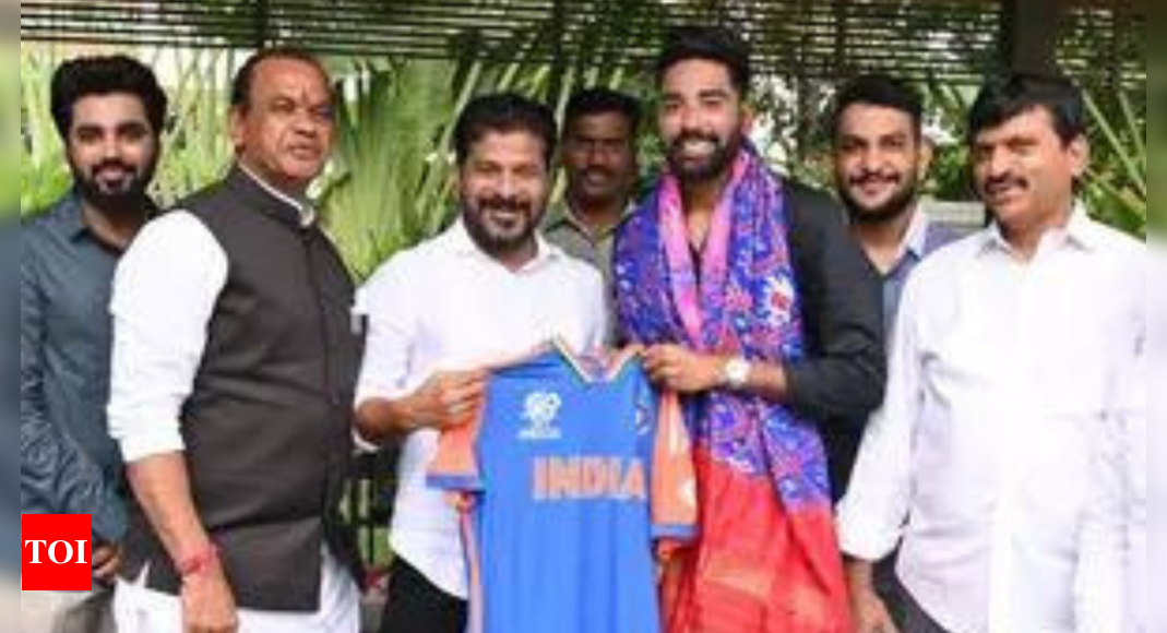 Telangana govt announces residential plot, govt job to cricketer Mohammed Siraj | India News - Times of India