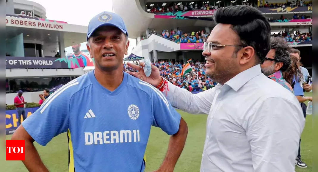 ‘The Indian dressing room today is…’: BCCI secretary Jay Shah extends gratitude to Rahul Dravid | Cricket News – Times of India