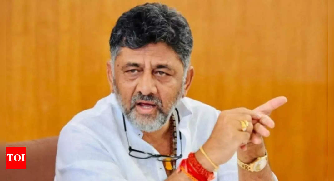 ‘Will fight this false propaganda’: DK Shivakumar terms MUDA allegation baseless | India News – Times of India