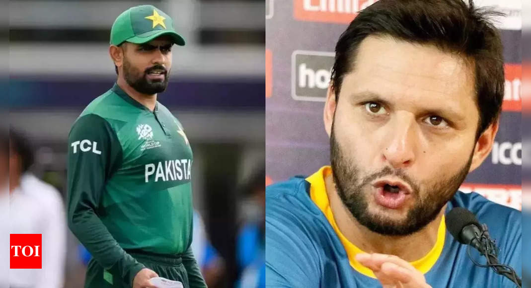 ‘Hamare time par captain ke upar churi feri jati thi’: Shahid Afridi asks for Babar Azam’s removal as Pakistan captain | Cricket News – Times of India