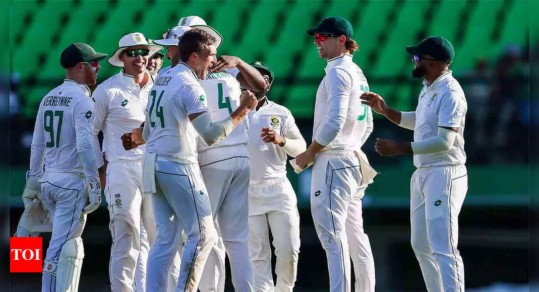 2nd Test: Bowlers shine as West Indies and South Africa share honours | Cricket News – Times of India