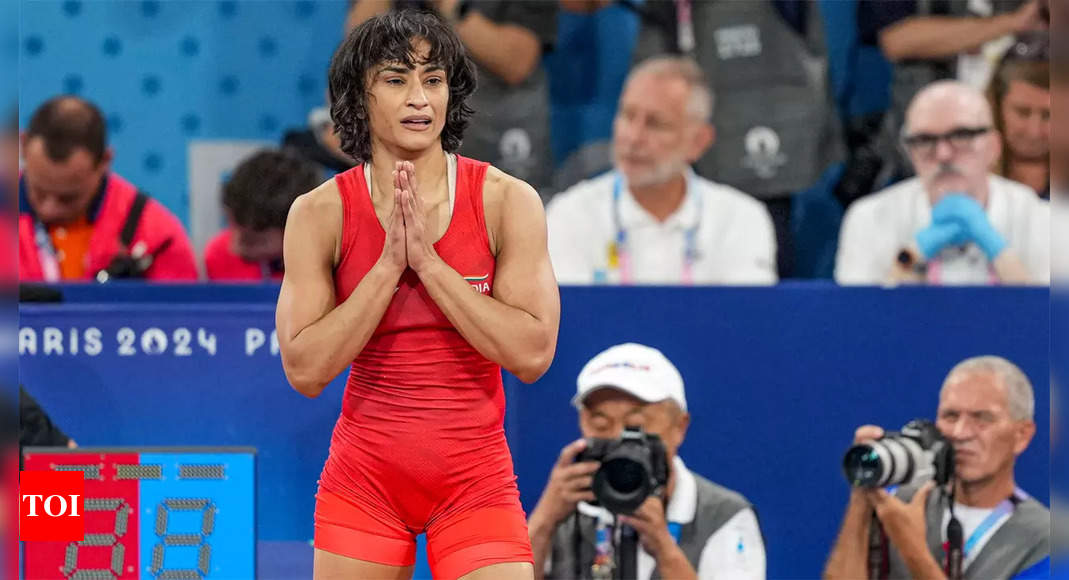 CAS defers decision on Vinesh Phogat’s appeal against disqualification till August 13 | Paris Olympics 2024 News – Times of India