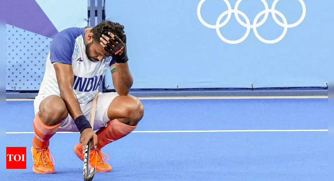 Came here for gold, but bronze is better than going home empty-handed: Indian men's hockey captain Harmanpreet Singh | Paris Olympics 2024 News - Times of India