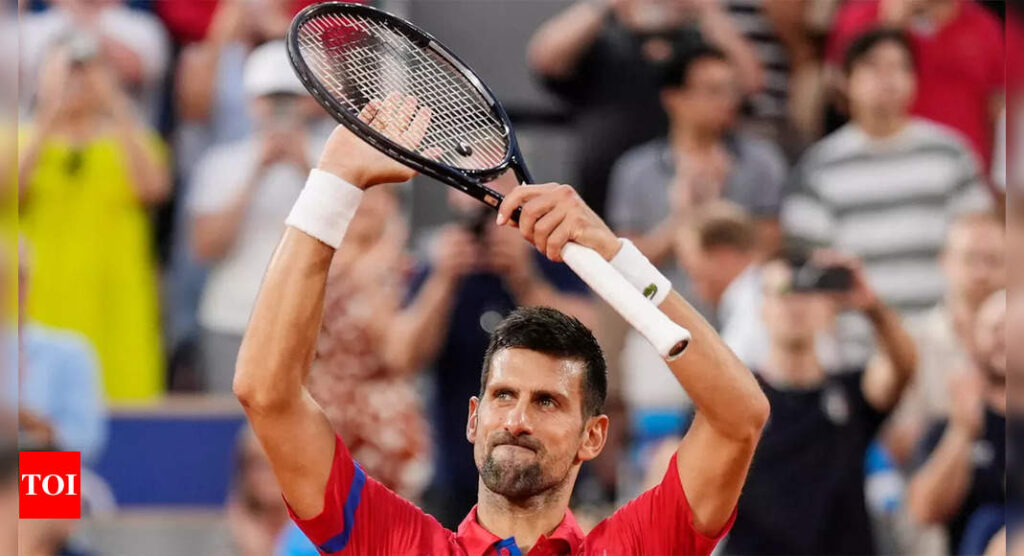 Djokovic beats Musetti to set up Alcaraz final at Paris Olympics | Paris Olympics 2024 News – Times of India